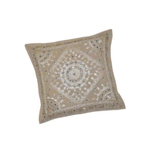Coussin mosaïque Argent