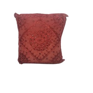 Coussin mosaique brique